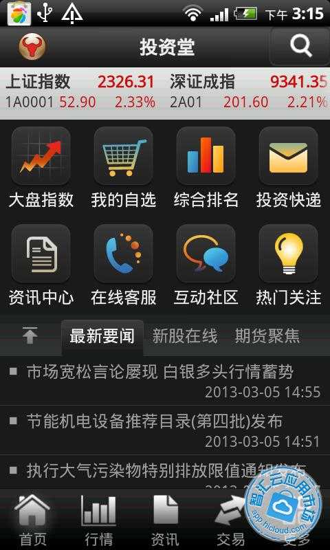 投资通股票期货软件免费下载_智汇云应用市场